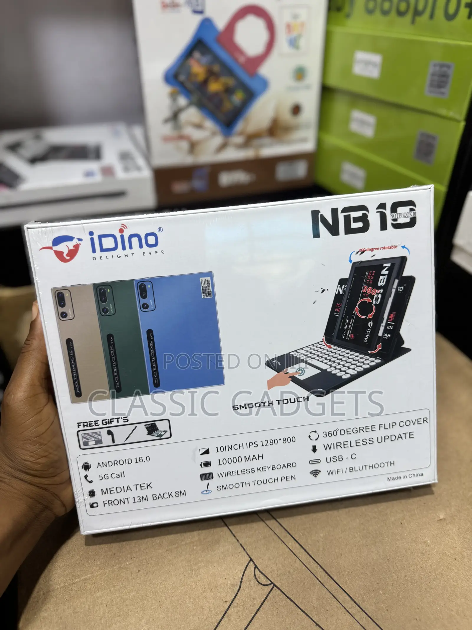 New Idino Notebook 10 512 GB Green
