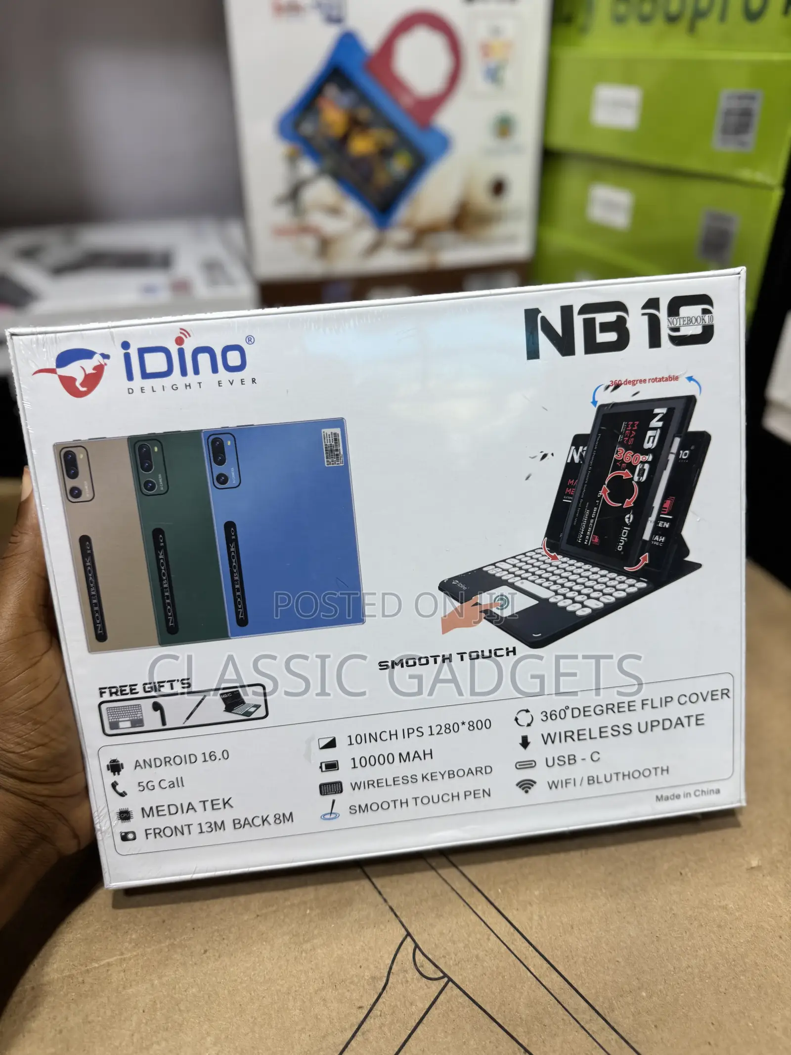 New Idino Notebook 10 512 GB Green