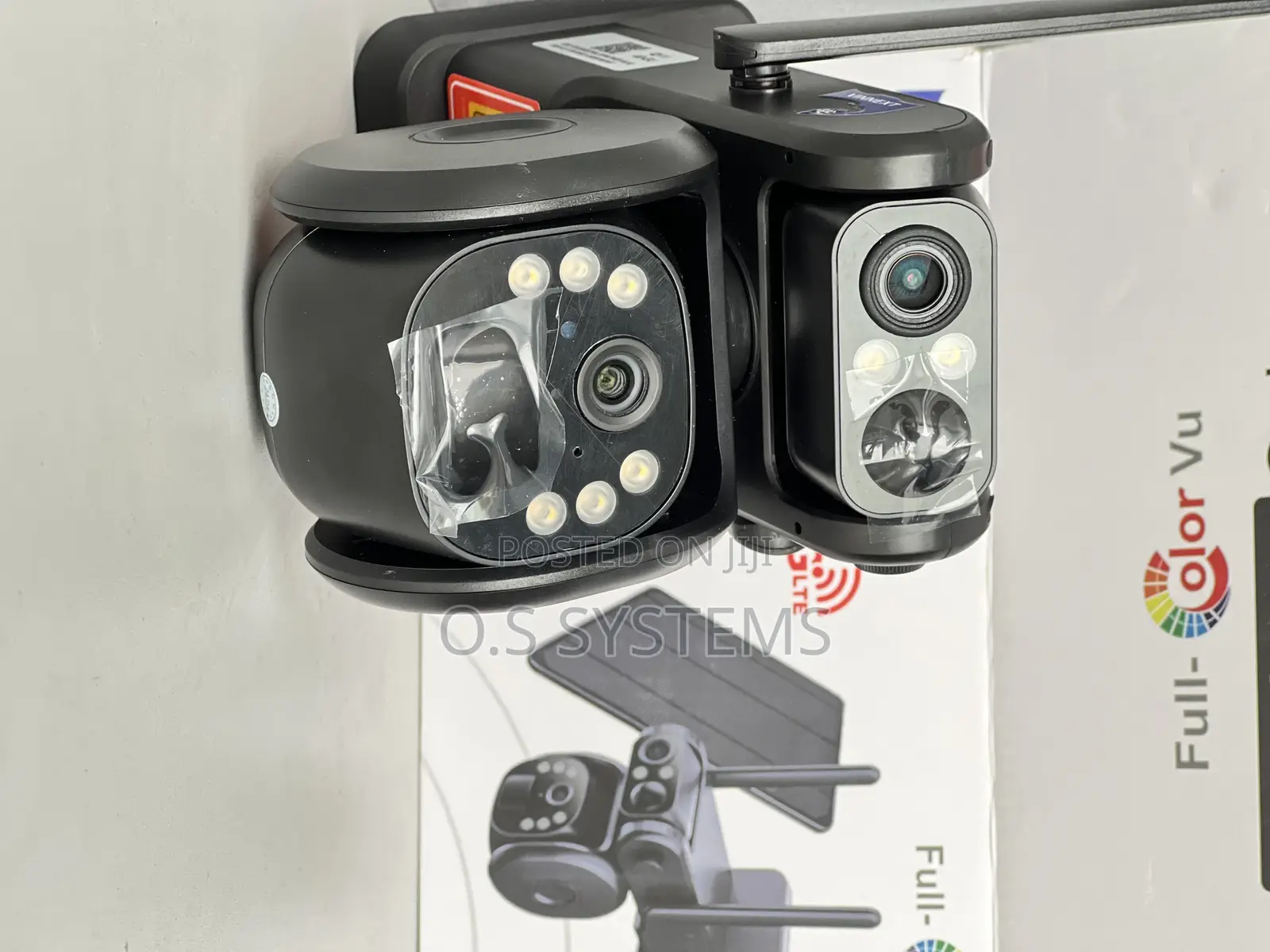 Ultra Hd Dual-Camera Solar PTZ Security Camera