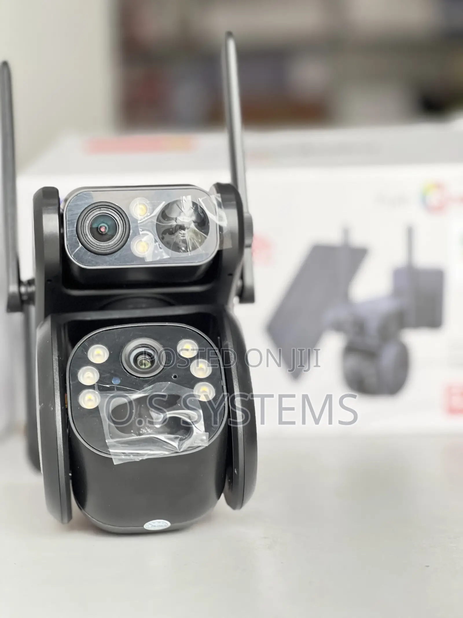 Ultra Hd Dual-Camera Solar PTZ Security Camera