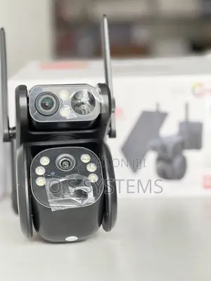 Ultra Hd Dual-Camera Solar PTZ Security Camera