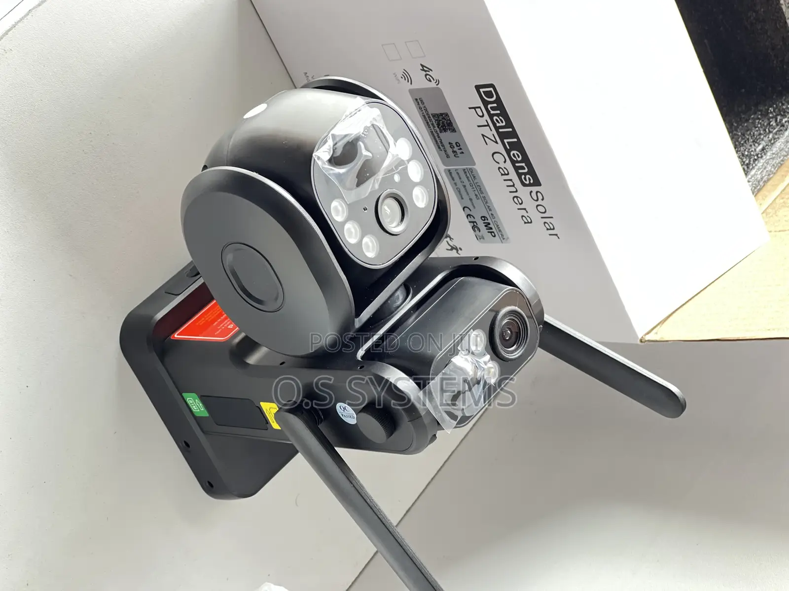 Ultra Hd Dual-Camera Solar PTZ Security Camera