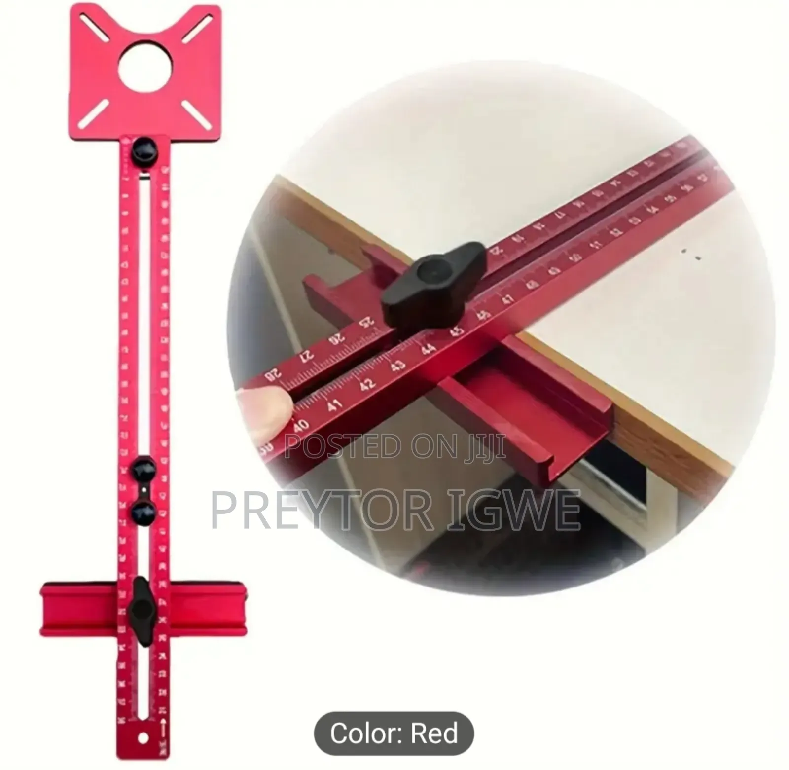 Adjustable 4-in-1 Alloy Router Milling Guide