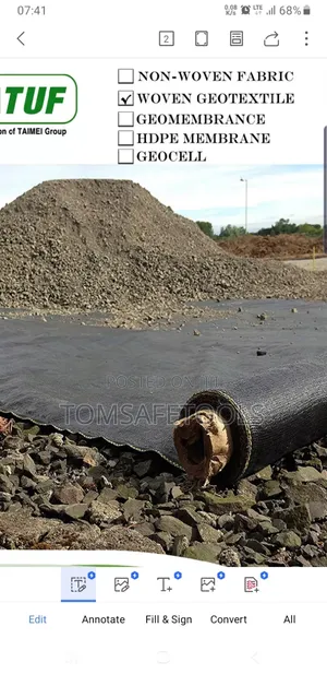 Geotexile 5.3meter By 200metrr