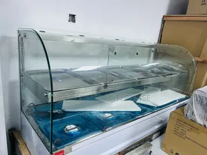 10 Plates Curved Glass Food Warmer