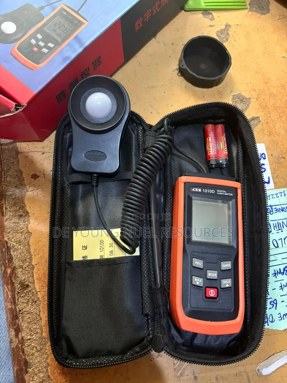 Victor Extendable Digital Light Meter