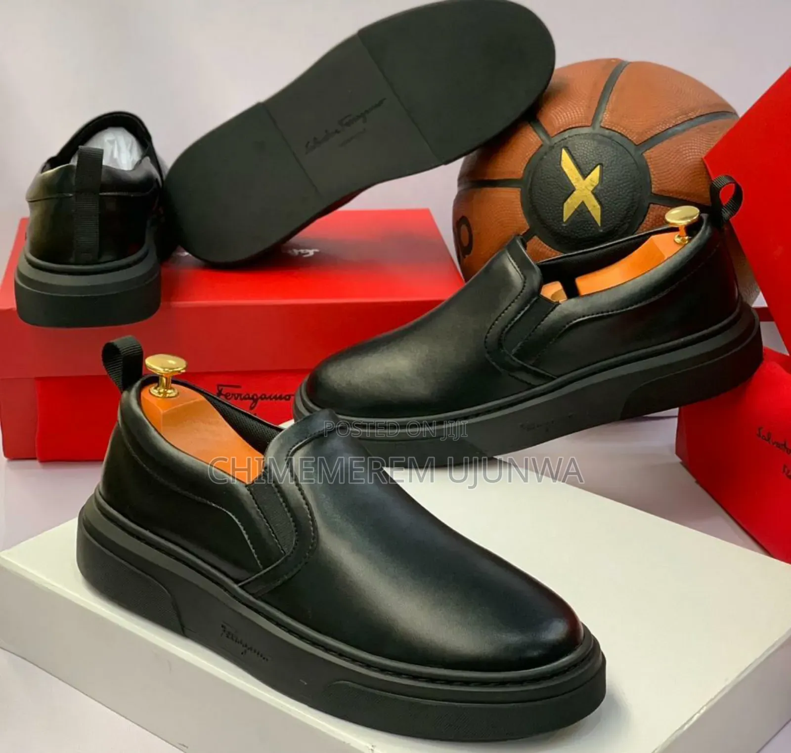 Quality Black Sole Flat Shoe