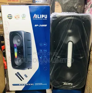 Ailipu Portable Party Speaker Public Address Heavy Bass Sound System