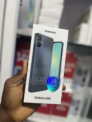 New Samsung Galaxy A06 128 GB Black
