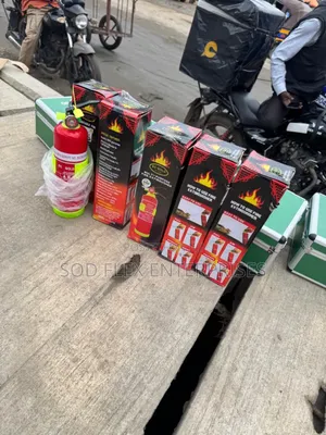 1kg Durable Fire Extinguisher🧯 For Car 🚘