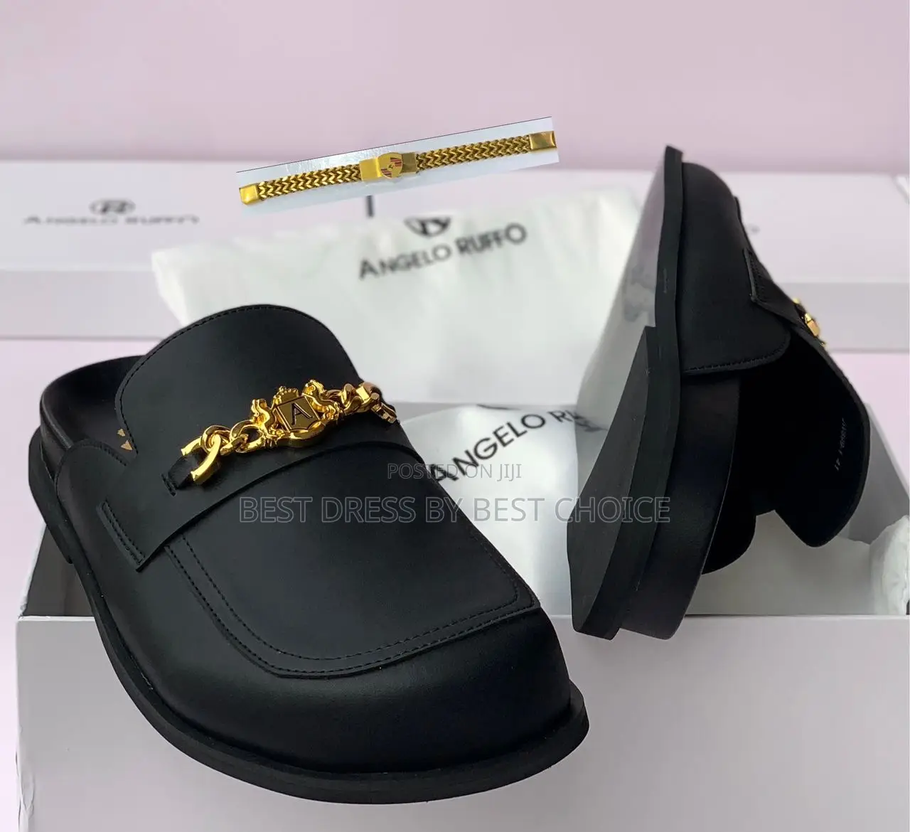 New Luxury Aristocrats Leather Half Shoe