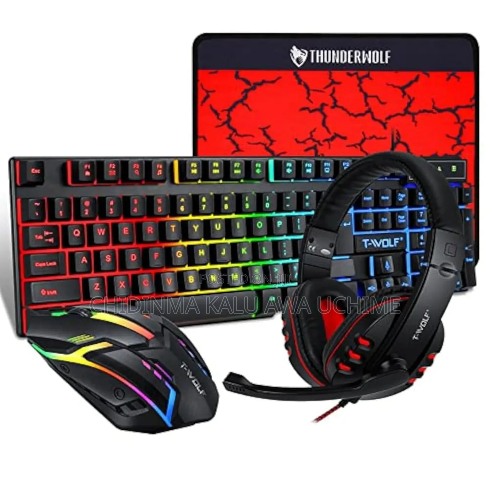 T-Wolf 4 in 1 Gaming Combo