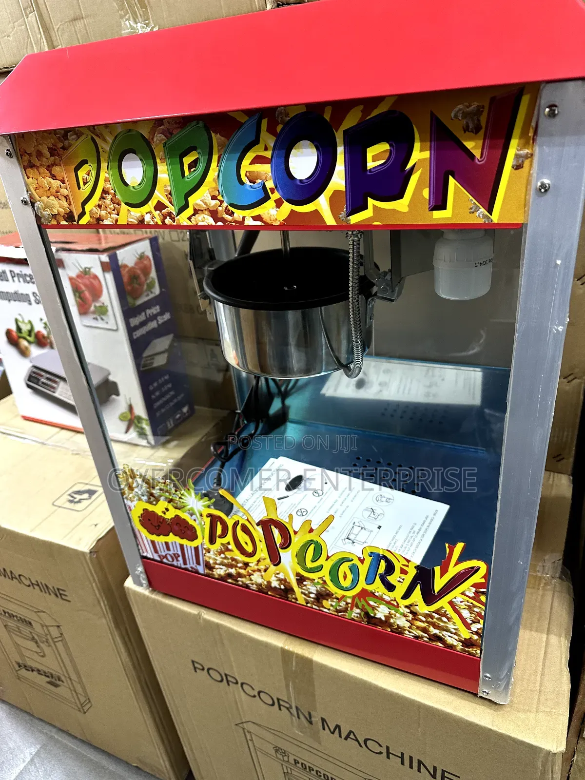 Commercial Popcorn Machine