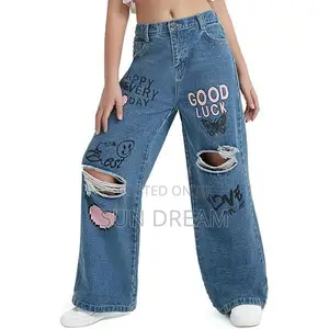 Girl Jeans Kids Blue Jeans
