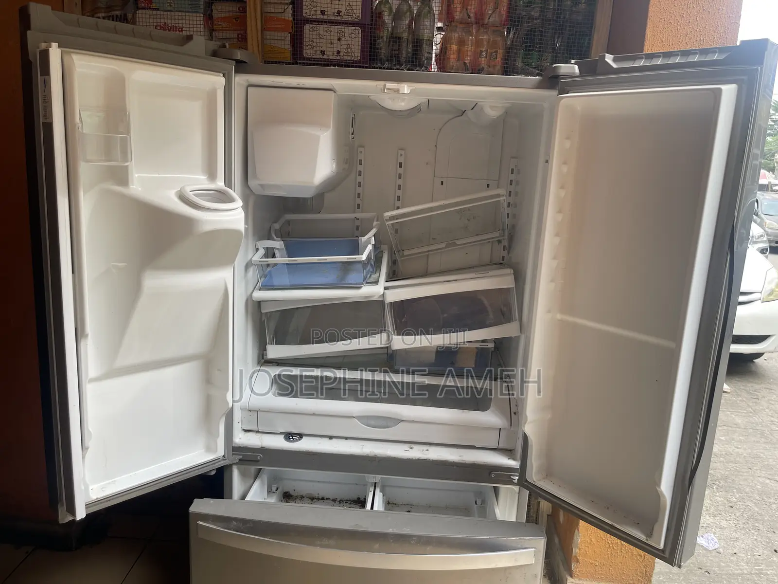 Canada Used Double Door Refrigerator
