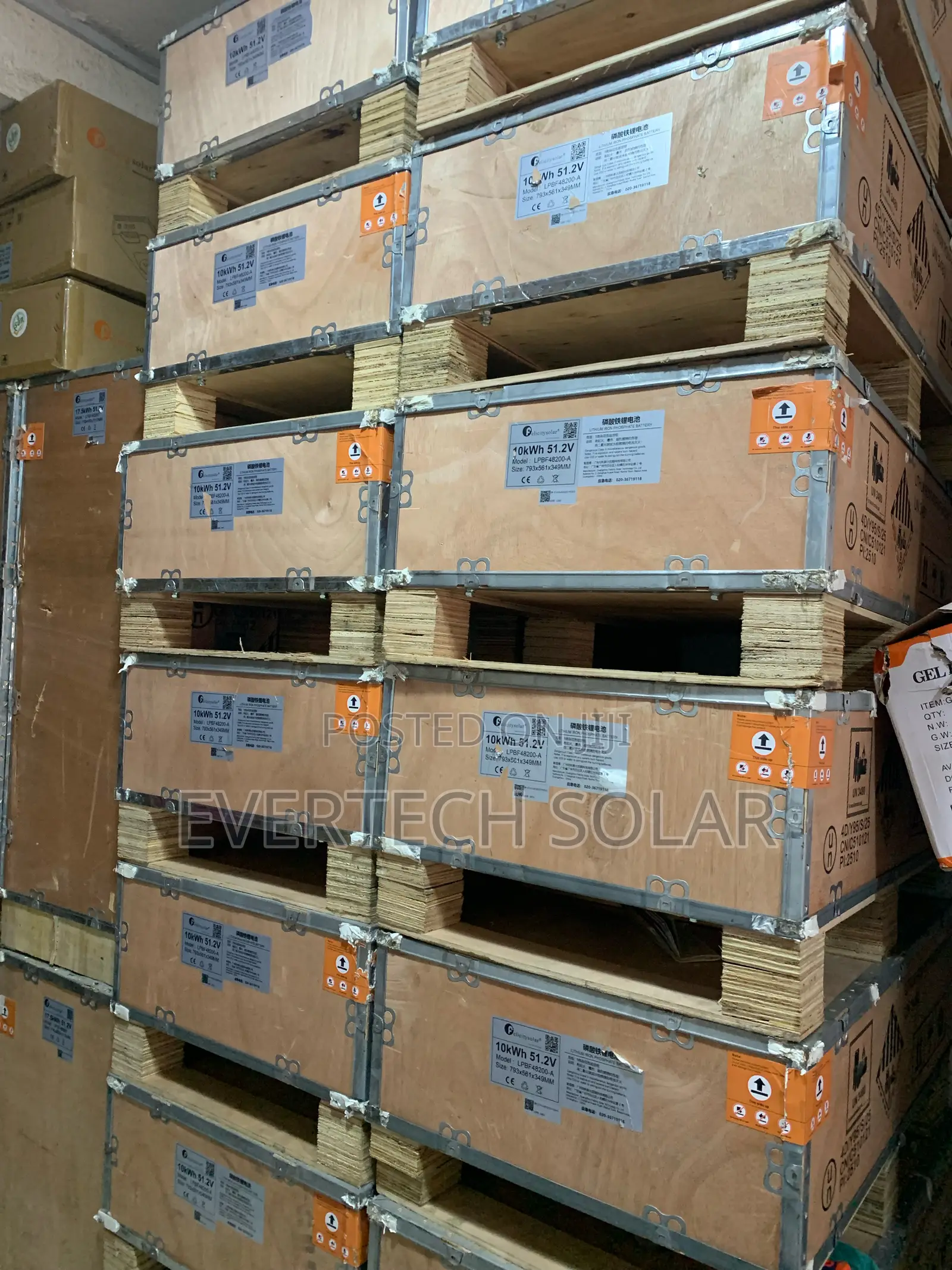 10kwhs Felicity Lithium Ion Phosphate Battery