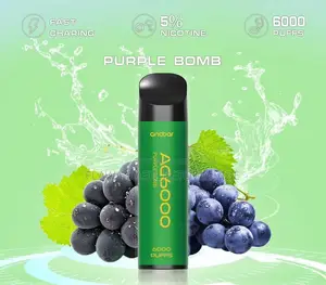 6000 Puffs Rechargeable Disposable Vape Antbar Device