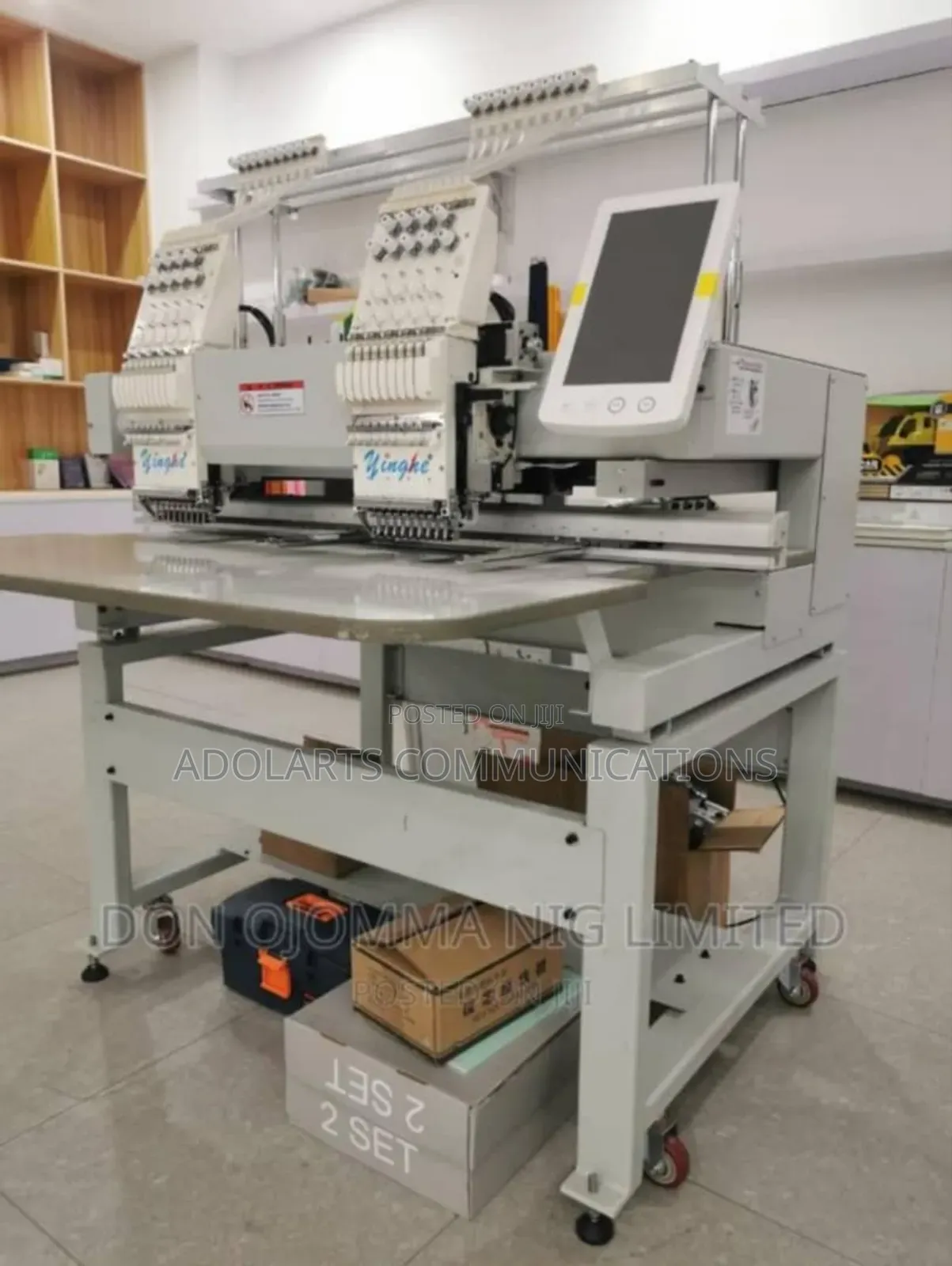 500x1200 Single Head Embroidery Monogram Machine for Agbada