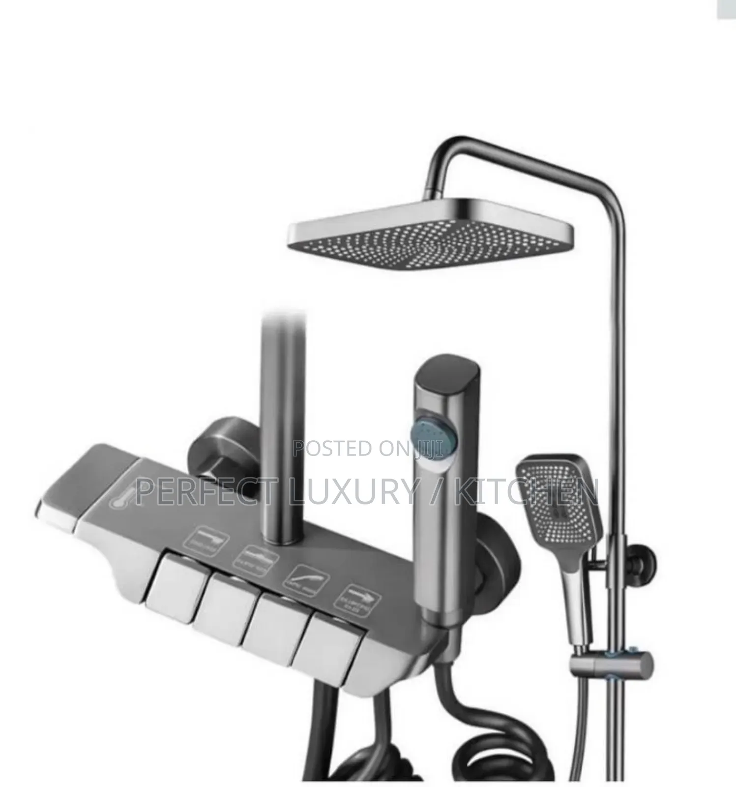 Matt Black Shower