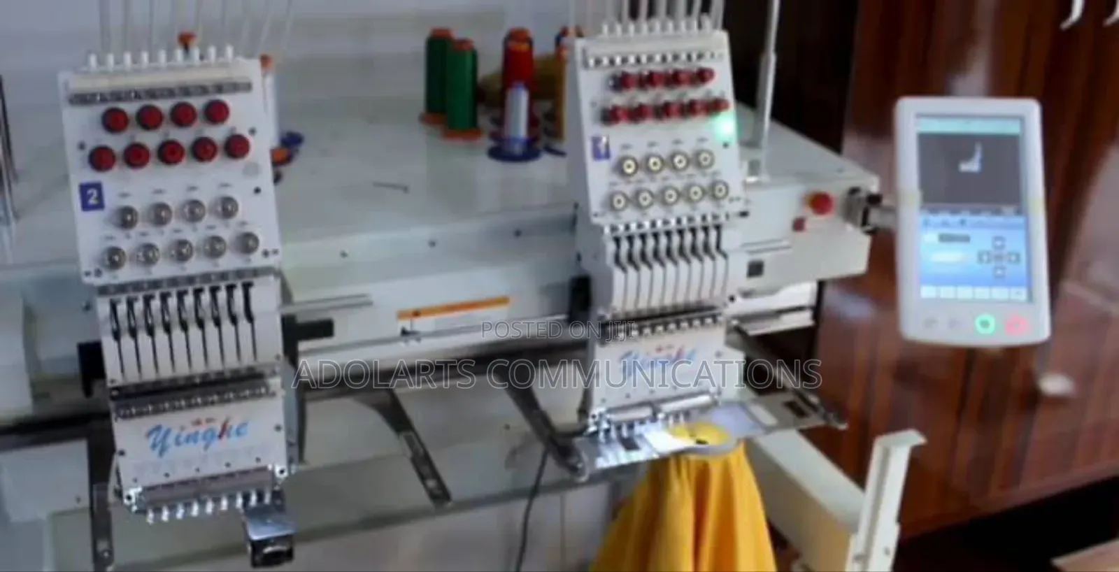 500x800 Double Head Embroidery Monogram Machine for Agbada