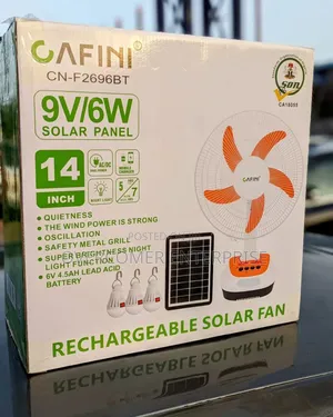 Brand New Solar Fan Table Fan