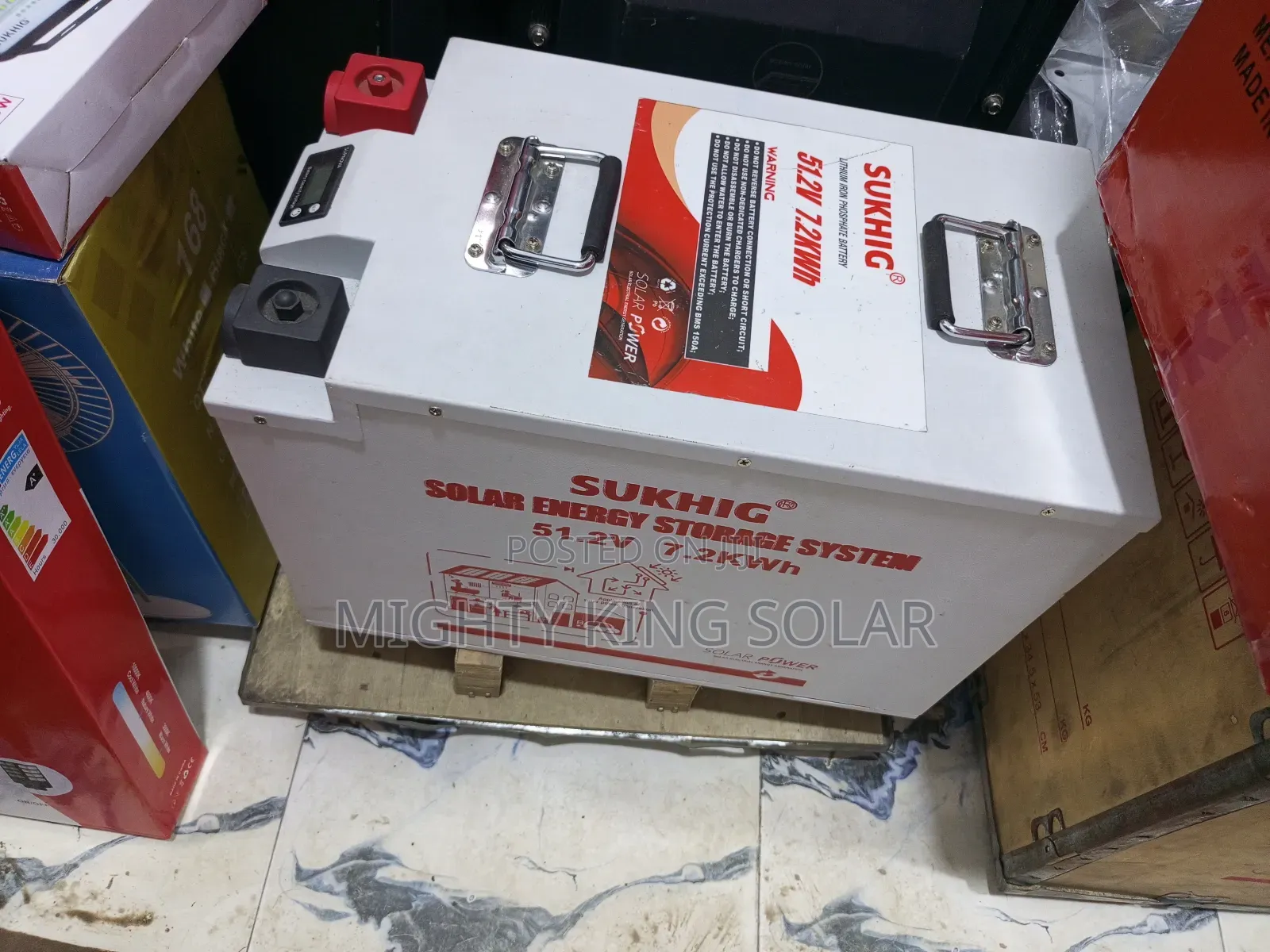 Sukhig 7.2kwh Lithium Iron Battery