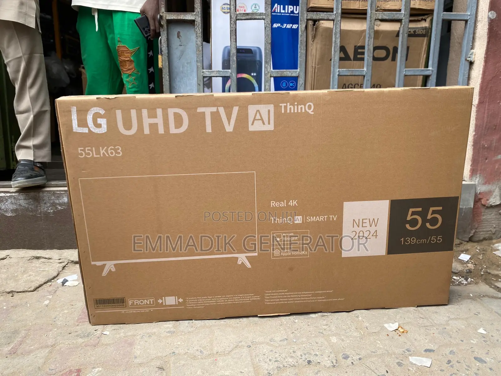 Lg 55’ Smart Television