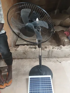 Solar Fan With Panel