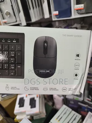 Green Lion Slim GKM 200 Wireless Keyboard Mouse