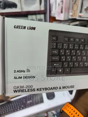 Green Lion Slim GKM 200 Wireless Keyboard Mouse