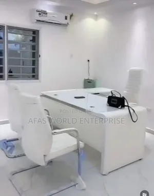 Luxury White Office Table