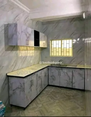 Marble Wallpaper Can Be Install in the Kitchen Wall