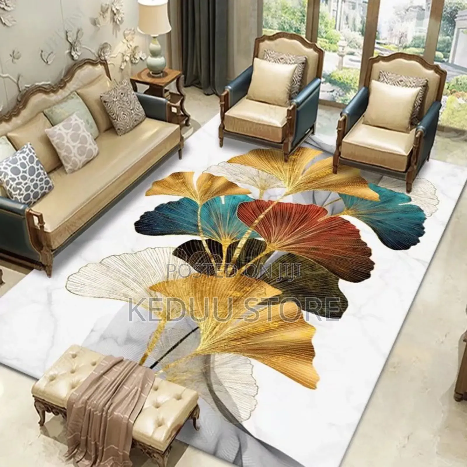 Italian Center Rug 6 by 8ft