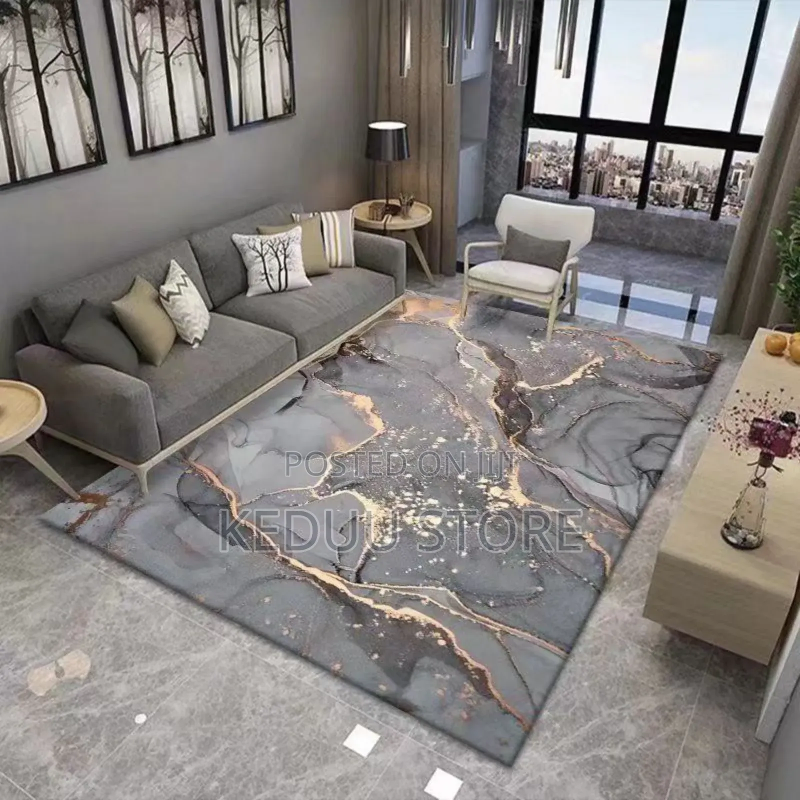 Italian Center Rug 6 by 8ft