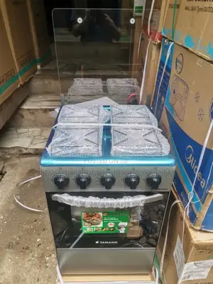 Tamashi Four Burner Standing Gas, Manual With Oven and Grill