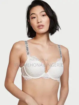 Victoria’S Secret Very Sexy Shine Strap Lace Push-Up Bra 34b