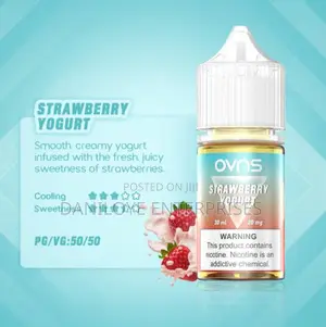 Eliquid Strawberry Yogurt Shisha Pen Flavour 30ml