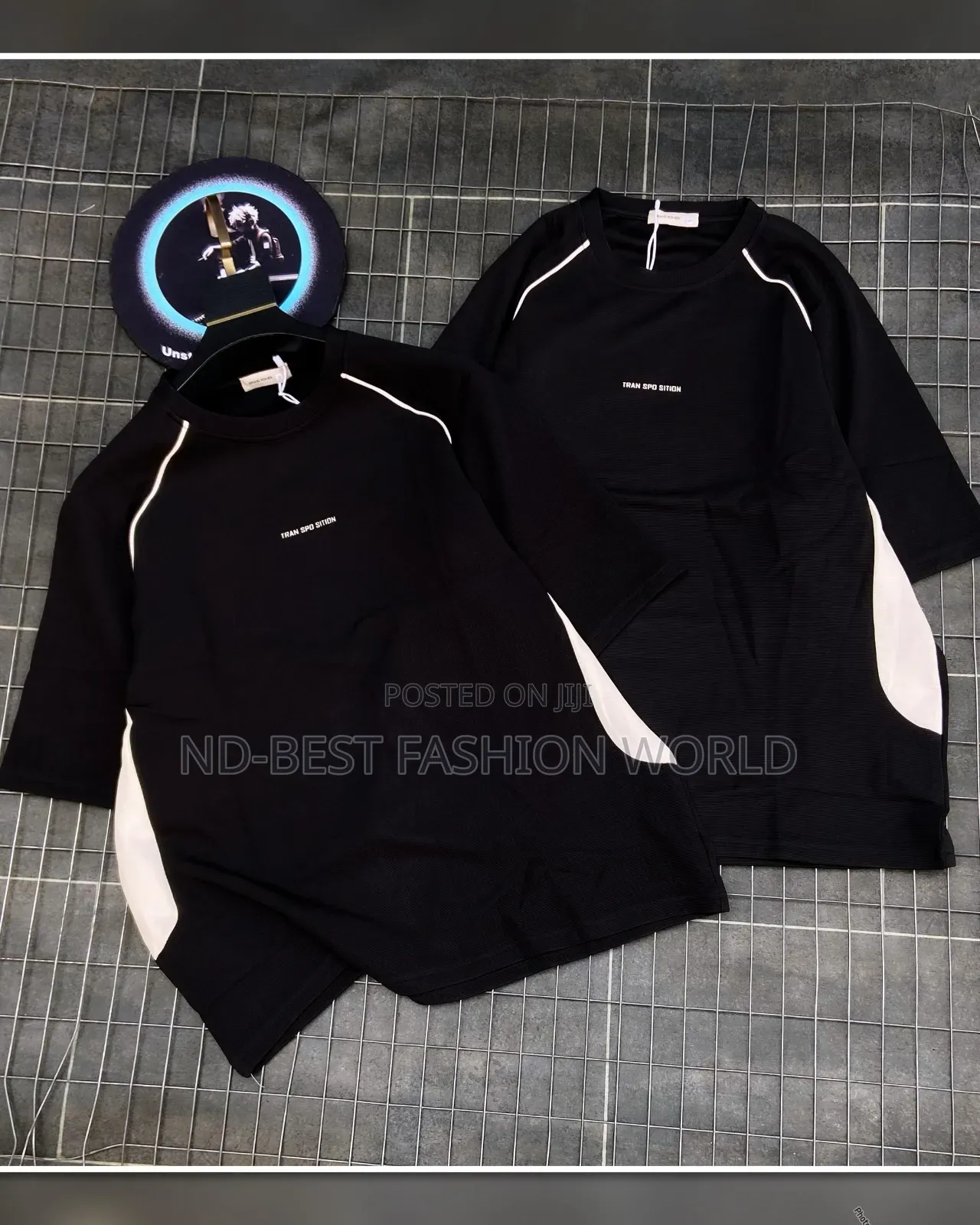 Black Men's Tops