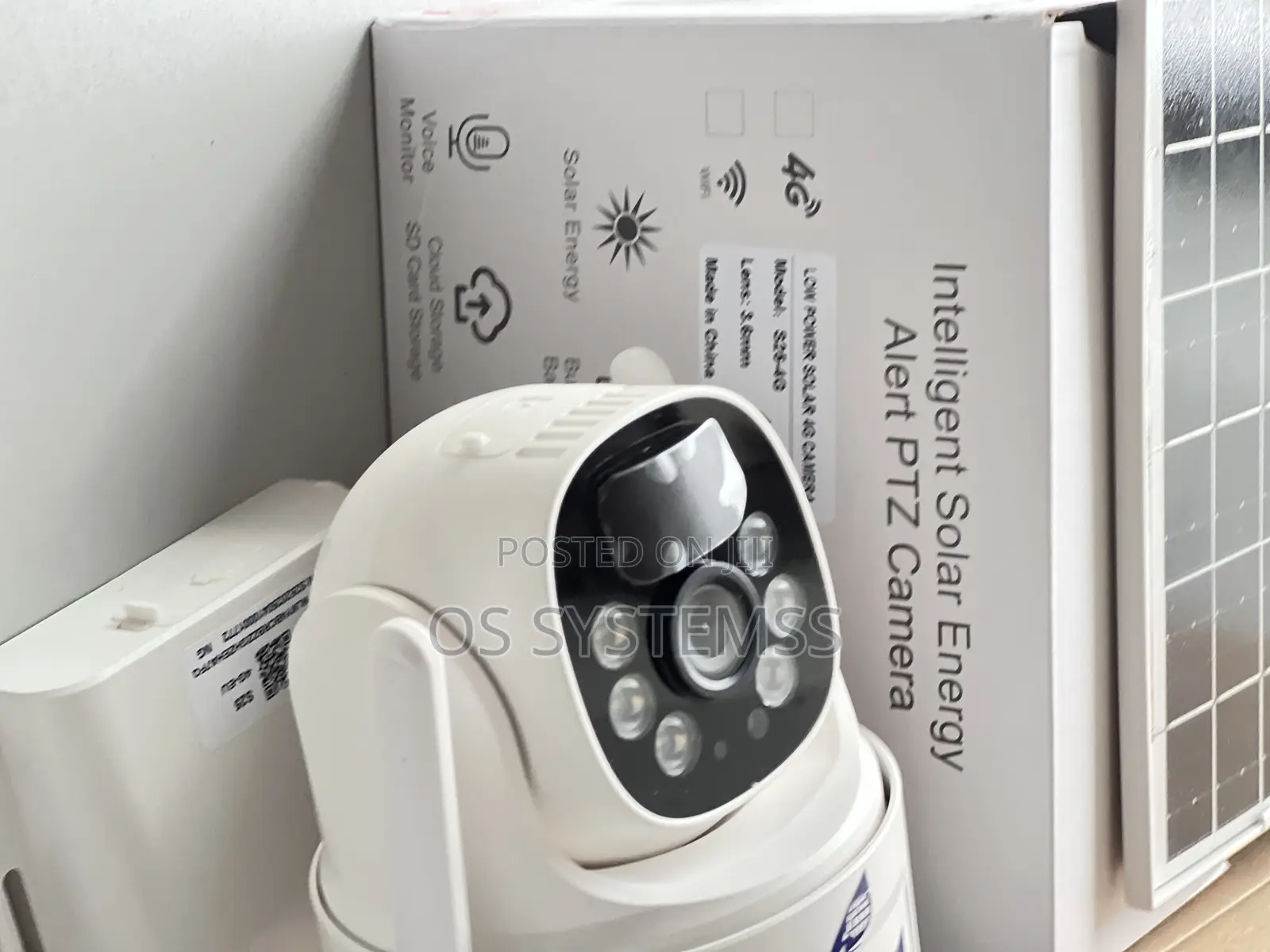 Smart Solar PTZ Camera Single Lens