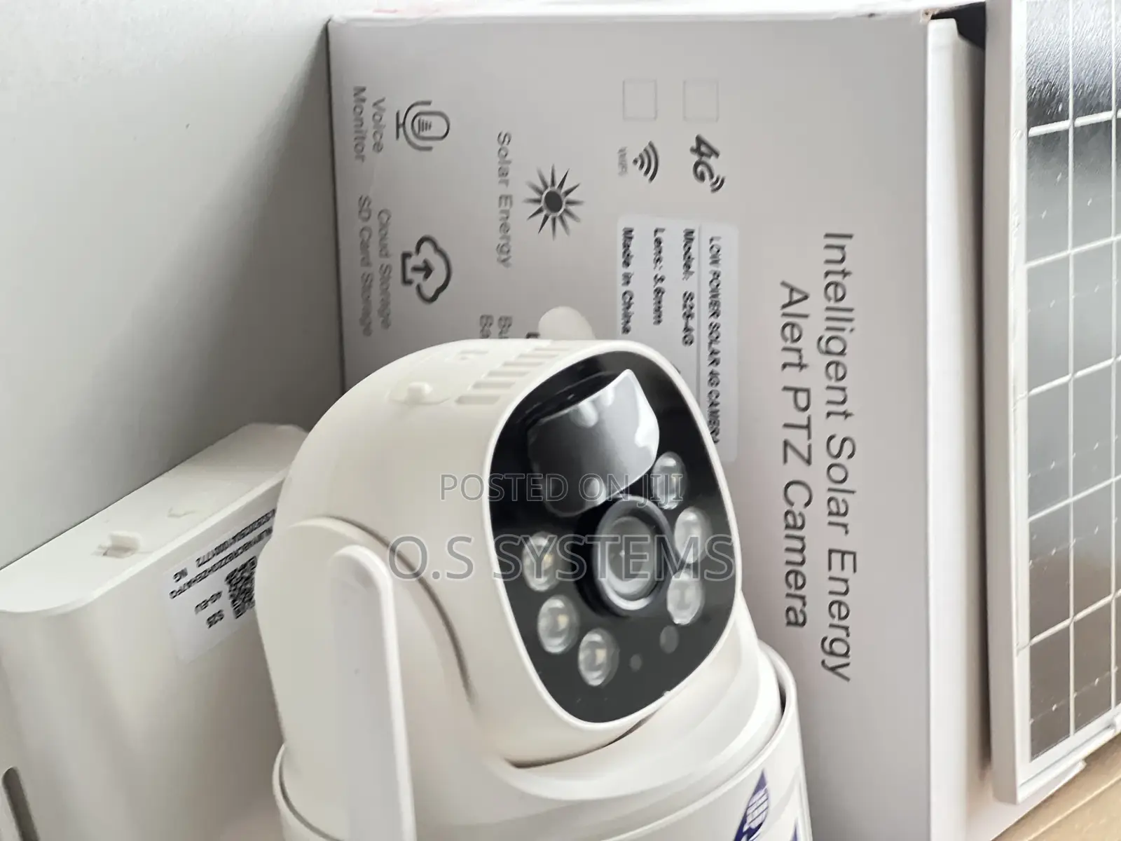 Smart Solar PTZ Camera Single Lens
