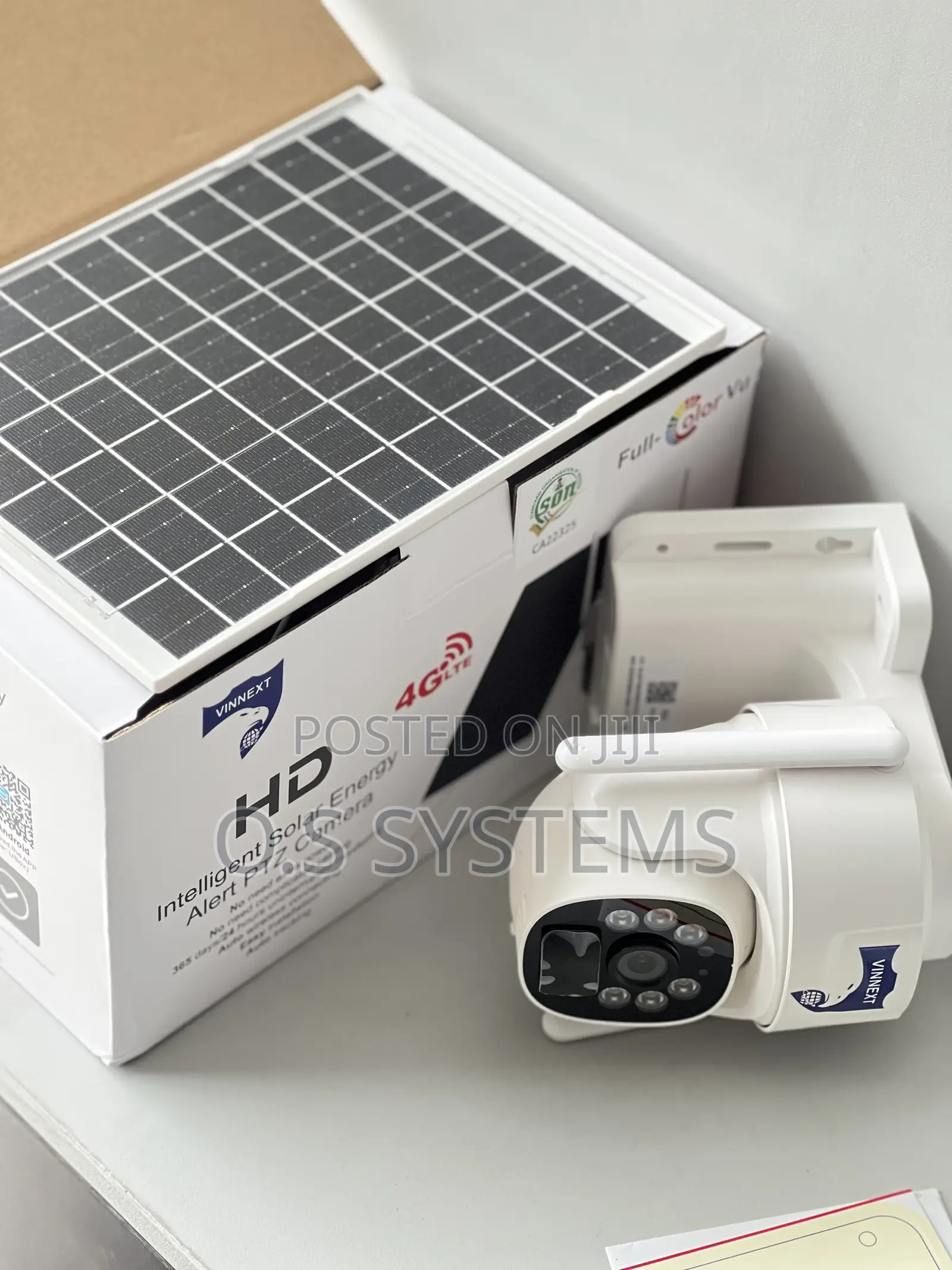 Smart Solar PTZ Camera Single Lens