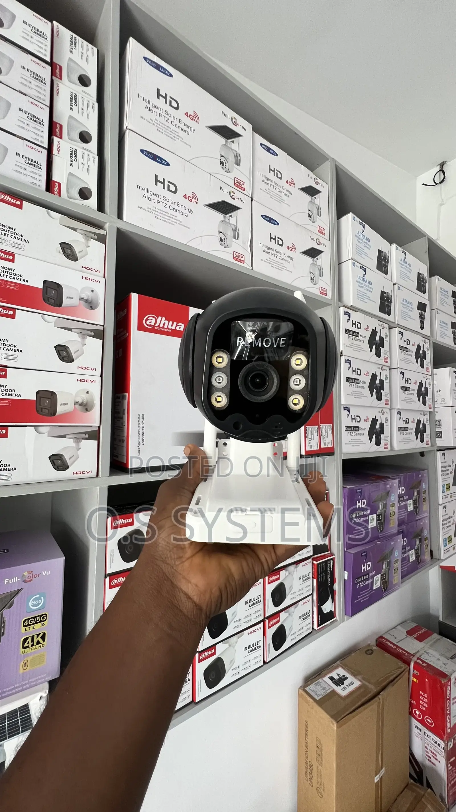 Smart Solar PTZ Camera Single Lens