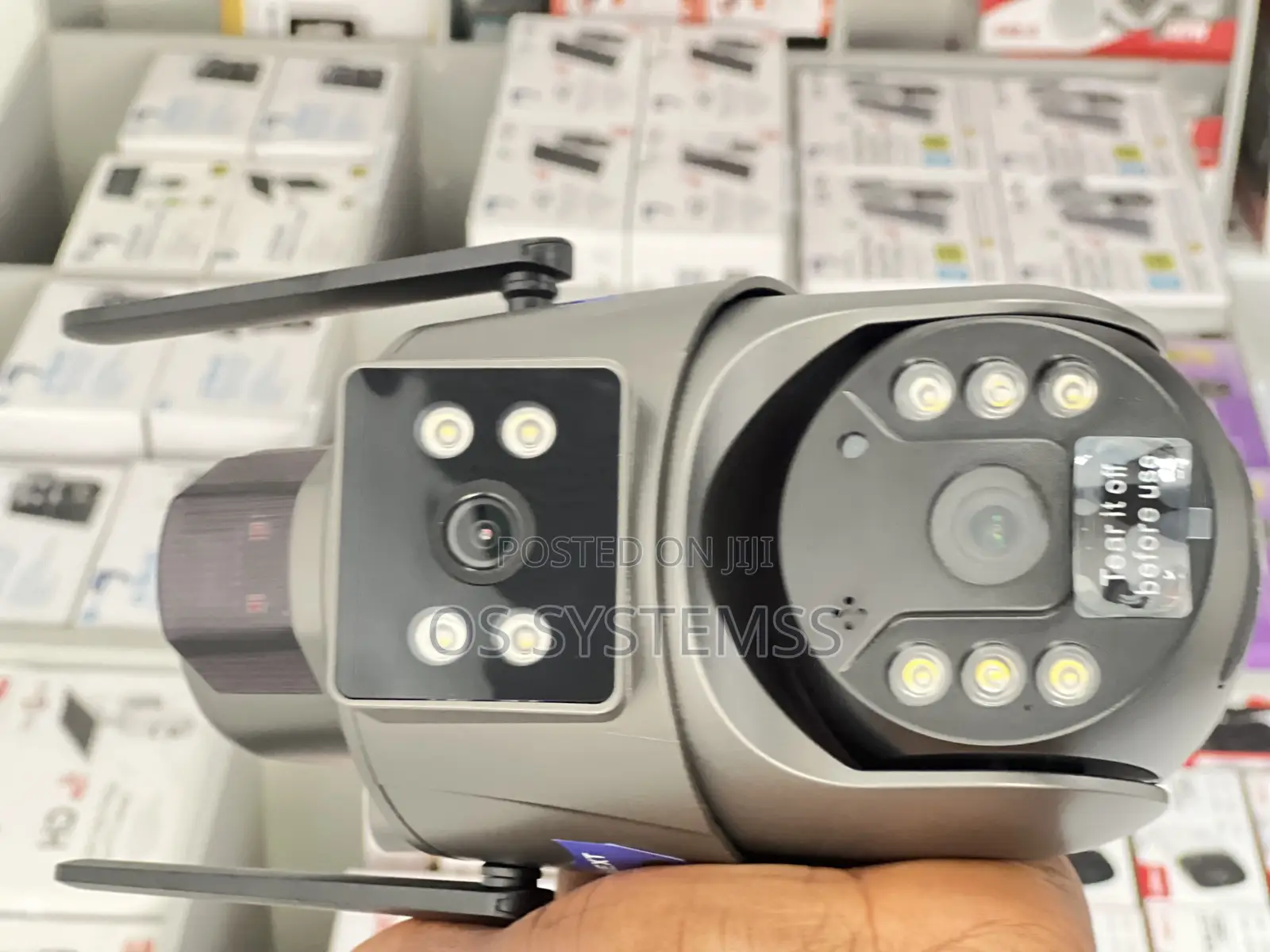 Dual Lens Hd Solar Camera