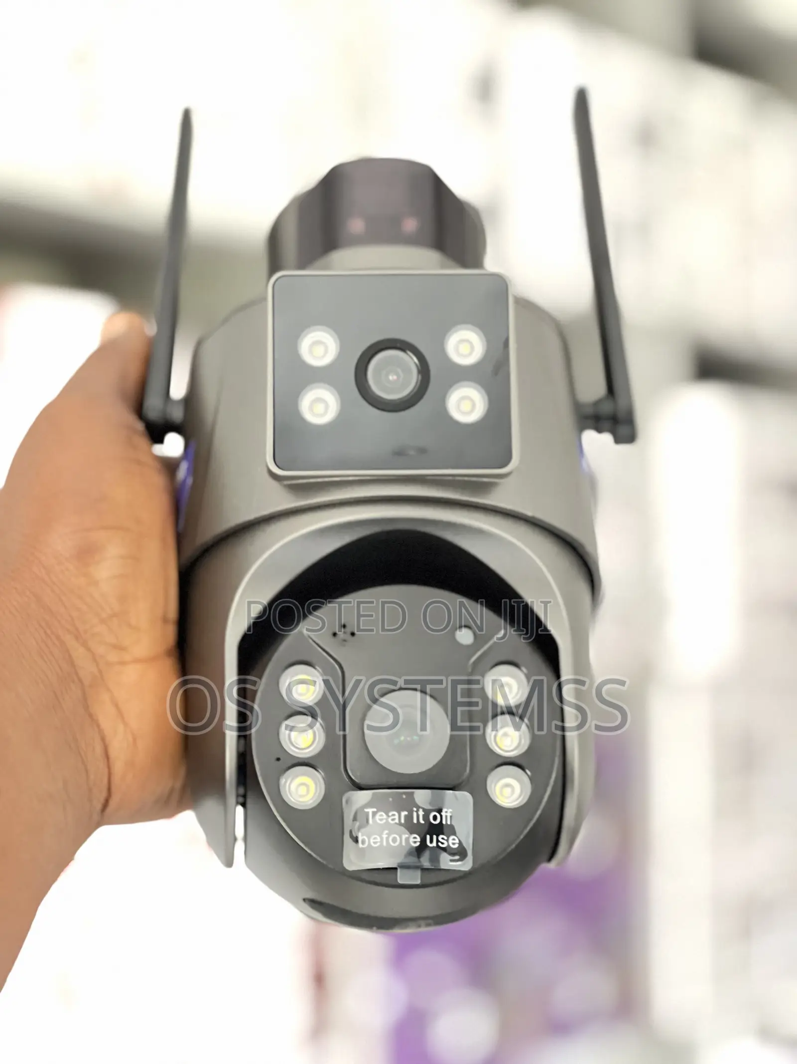 Dual Lens Hd Solar Camera