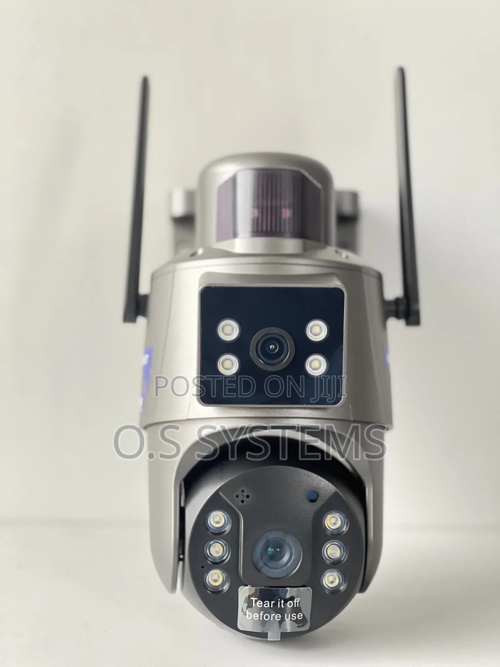 Dual Lens Hd Solar Camera