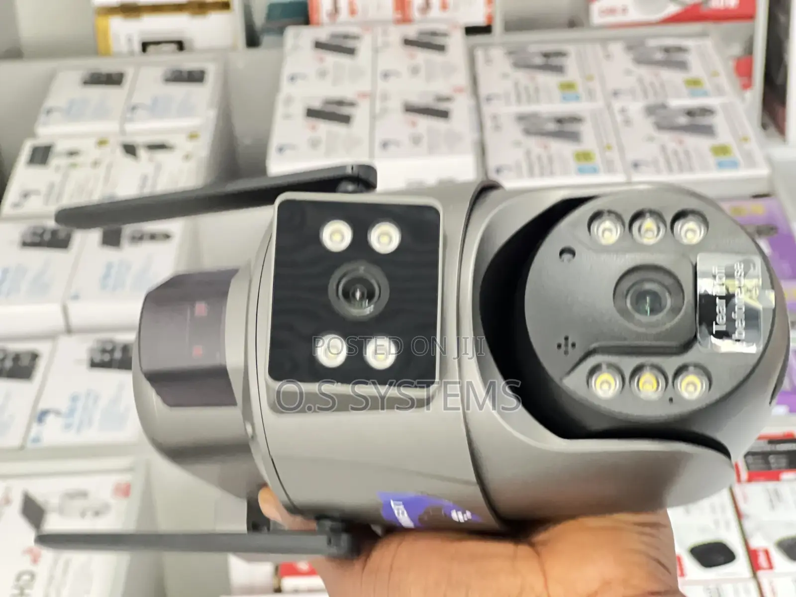 Dual Lens Hd Solar Camera