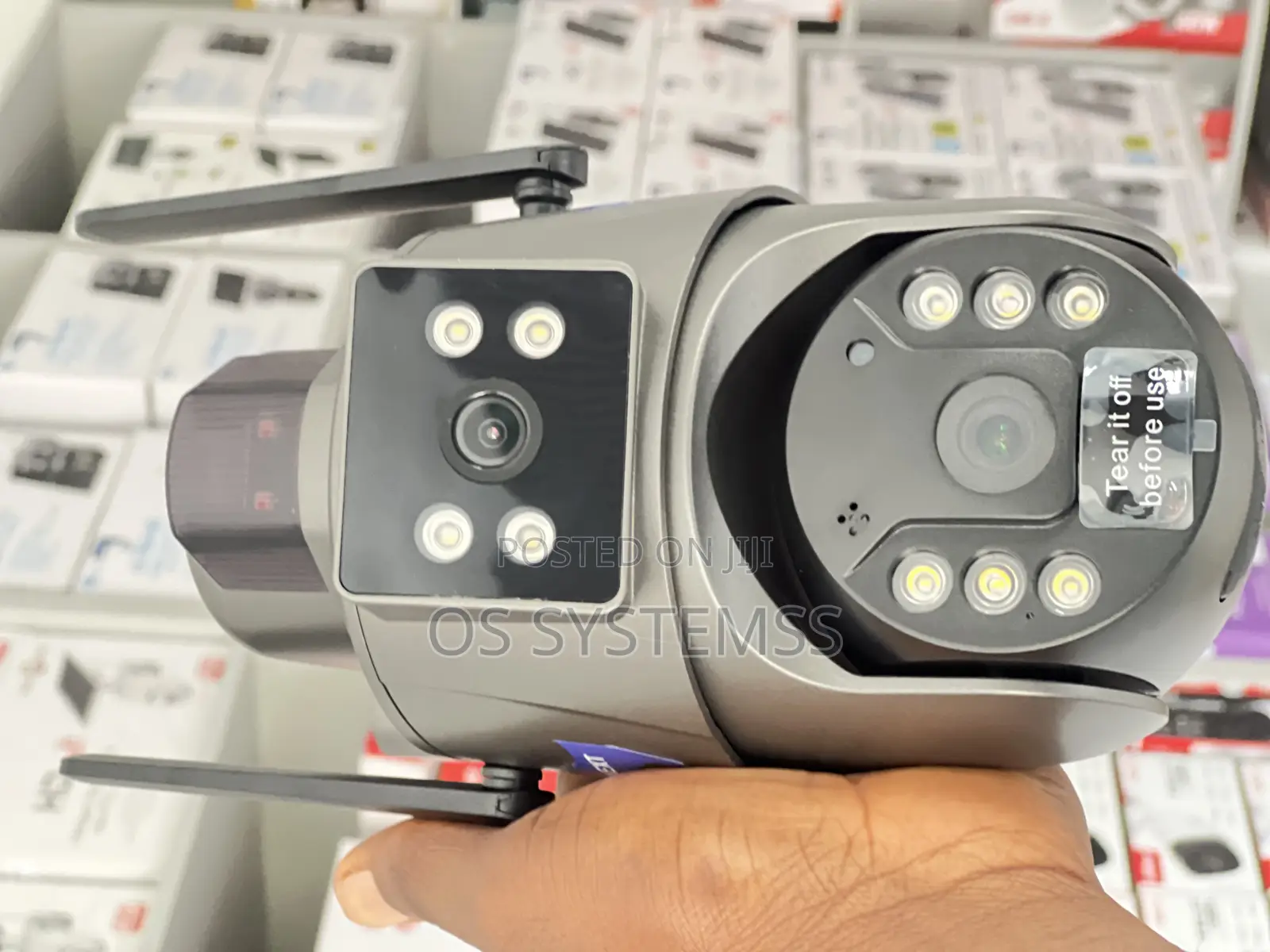 Dual Lens Hd Solar Camera