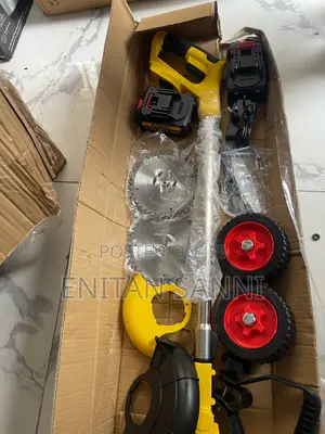 3in1rechargeable Grass Cutter With 2battery and Accessories With Glove