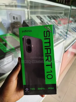 New Infinix Smart 10 128 GB Black