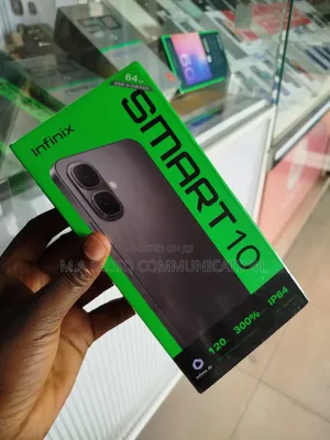 New Infinix Smart 10 128 GB Black